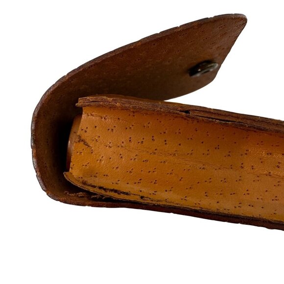 Vintage English French Midget Dictionary Leather Case Magnifying Glass Vintage - Picture 7 of 12